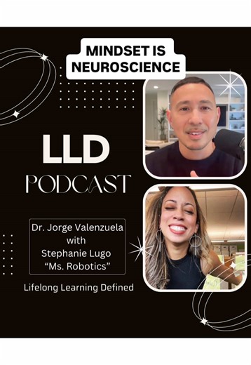Honored and deeply grateful to join Dr.Jorge Valenzuela @Lifelong Learning Defined Shop on his podcast. Our conversation was powerful and purposeful. We spoke about building culturally responsive STEM pathways, expanding equitable access for historically underrepresented students, and preparing young people, especially here in the Bronx, to lead, innovate, and thrive in spaces that have not always been designed with them in mind. As Ms. Robotics, this mission is personal. From the Bronx to the w