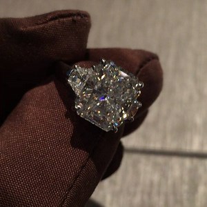 6K views · 182 shares | A litlle something to brighten up your day. Another look at one of our favorites  7-carat cushion cut center diamond with nearly 1 carat of trapezoid cut diamonds! Visit our gallery to browse our available options for rings or design your very own! #cushioncut #diamonds #style #luxury #wedding #rings #customdesign #scottsdale #resort #bling | Addison Taylor Fine Jewelry | Facebook