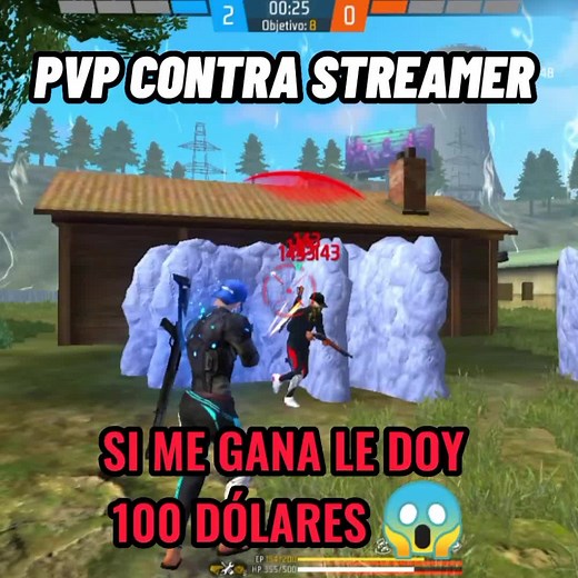 pvp contra STREAMER 👹 #freefire #parati #tiktokawards #crzgf