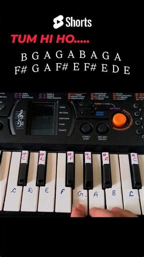 Tum Hi Ho 🎶 | Easy Casio Tutorial 🎹