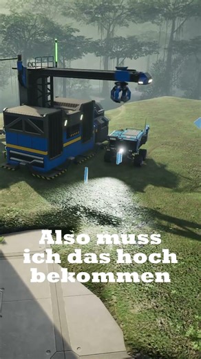 Satisfactory Gameplay – ich baue eine LKW Strecke nach oben!