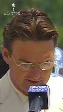 Jimmy Connors’ 1998 Hall of Fame Speech