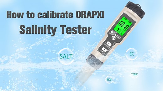Watch How to Calibrate ORAPXI Salinity Tester? on Amazon Live