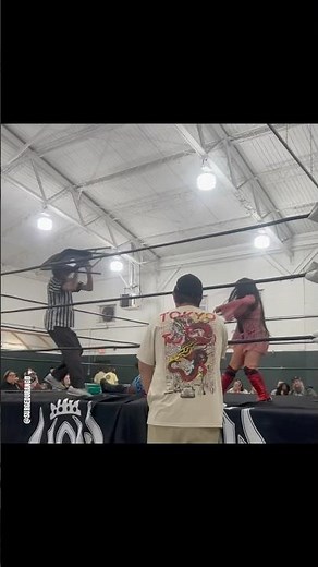 Su Yung (C) vs Nahir Robles Hardcore Reina's Championship Match highlights #wrestling