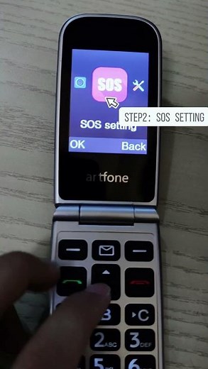 How to use the SOS function on artfone mobile phone for the elderly9月1日1