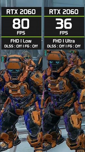 PRAGMATA RTX 2060 Low vs Ultra Comparison #pcgaming #gpu