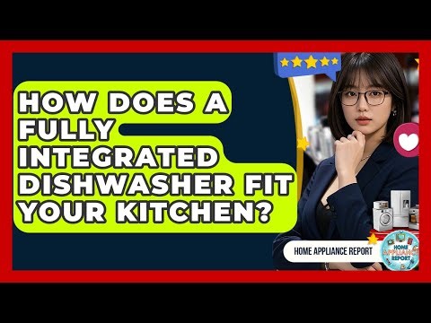 How Does A Fully Integrated Dishwasher Fit Your Kitchen? - Home Appliance Report