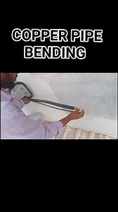 AC copper pipe bending | MR AC TECH