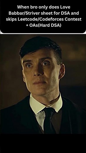 DSA Sheets Completed… But LeetCode/Codeforces Contest +OAs Says “NOPE” 💀 #dsa #coding