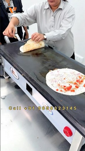 Dosa Bhatti | South Indian Dosa Tawa for Commercial Use | Food Stalls | Cloud Kitchens #dosabhatti