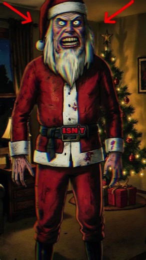 “The Santa Claus They Never Told You About” You think Santa isn’t real. That’s the lie that keeps you safe. A childhood belief turns into a Christmas nightmare when something answers back. This story was never meant to be told. #scarytok #christmashorror #creepystories #horrortok #darkstories