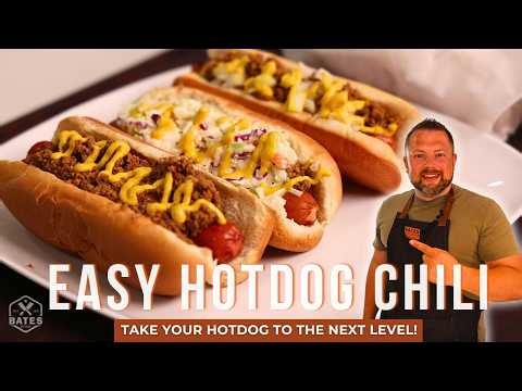 The ULTIMATE Hotdog Chili | Easy Southern Hotdog Chili Recipe!