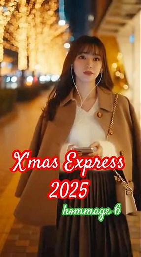 【JR東海CM『X'mas Express/シンデレラエクスプレス』オマージュ(6)】 # 令和Ver.#シンデレラエクスプレス#XmasExpress#クリスマス#クリスマスイブ#山下達郎
