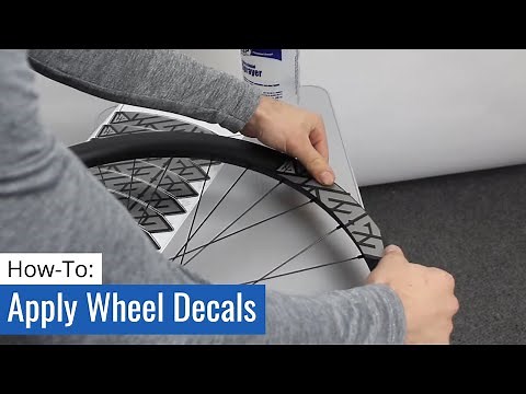 How To Apply Light Bicycle Wheel Decals