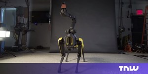 Watch this adorable robot dog dance – then try not to picture it attacking you