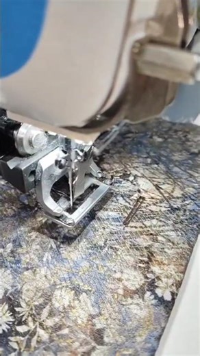 computerized buttonhole machine Multi cutting hole #youtubeshorts #embroidery #shortsfeed,