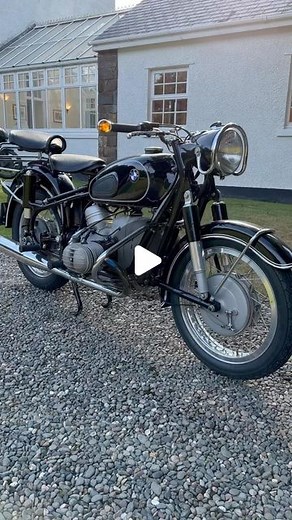 John Oakes | 1965 BMW R60. Startup of this fabulous classic BMW motorcycle. Part of the A.R.E collection from the Isle Of Man. This bike along with... | Instagram