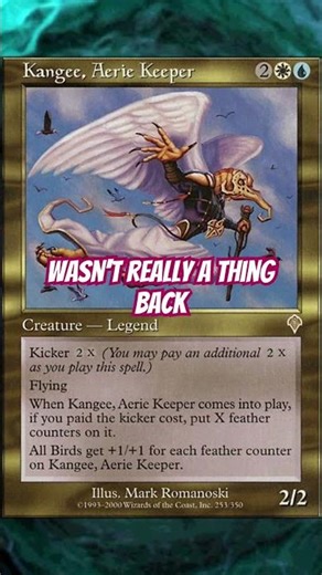 Kangee, Aerie Keeper: Every Commander Ever