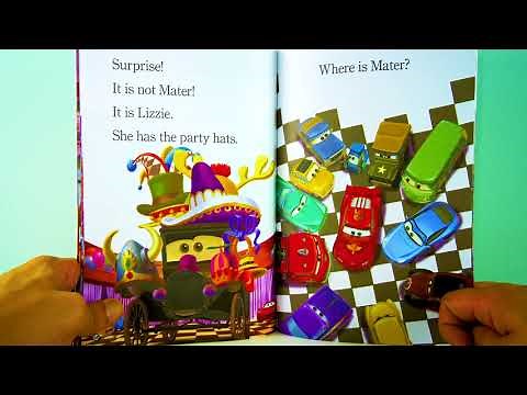 Disney Pixar Cars Mater's Birthday Surprise Lightning McQueen Bedtime Stories For Kids 맥퀸 자동차
