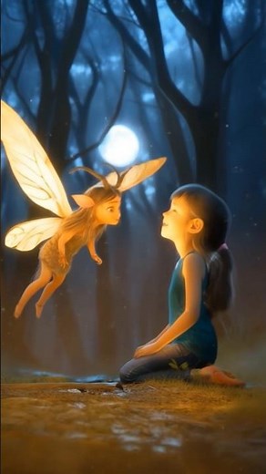 The Girl Saved The Angel🧚❤️#angel #shorts #cartoon #youtubeshorts