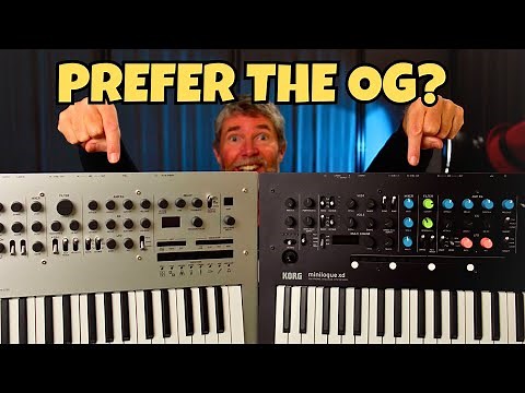KORG MINILOGUE XD vs ORIGINAL // Which Synth Is Best?