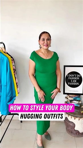 How to style your Body Hugging dresses ✨