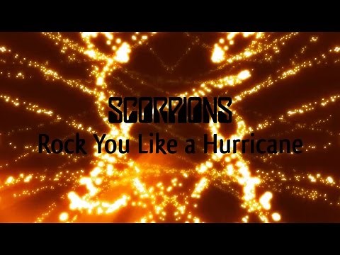 Scorpions - Rock you like a hurricane (Lyric Video)