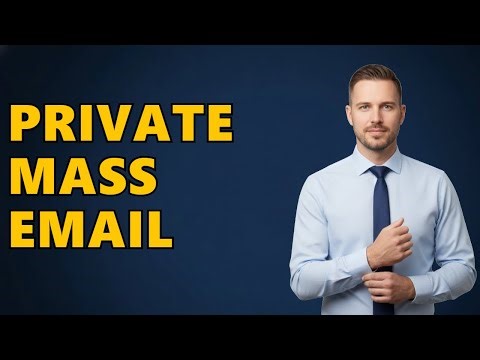 How To Send Mass Email Without Showing Addresses Outlook?