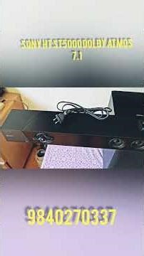 sony dolby atmos 7.1 st500 soundbar #dolbysurround #homecinema #home #bluray