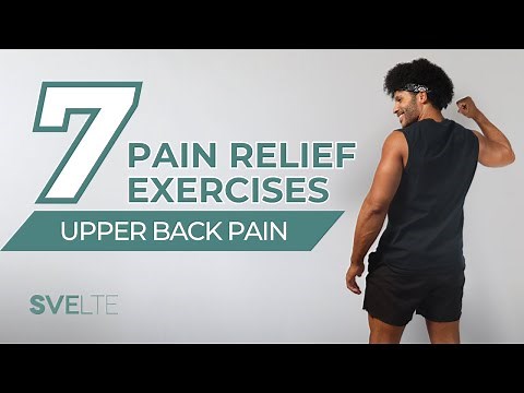 7 PAIN RELIEF Exercises | Upper Back Pain | RHOMBOID | At-Home