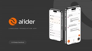 Aiider - Language Translation App - Bright Feranmi Nejo
