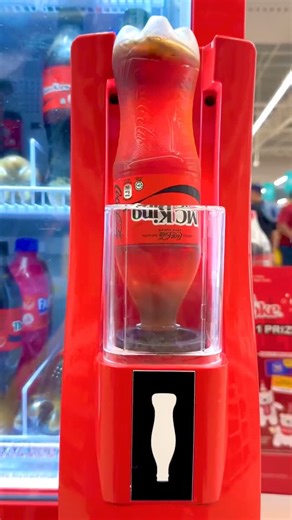 Wee Han Shen on Instagram: "Secret Coca-Cola Machine You’ve NeverSeen Before! DIY Coke slushie"