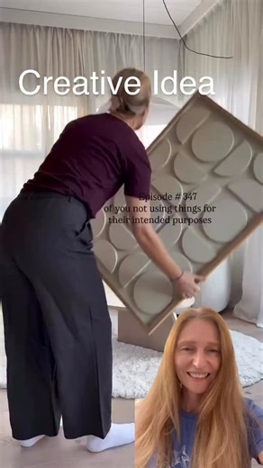 Thousands of Tips on Instagram: "Transform simple cork pot mats into an elegant piece of wall art or a super functional memo board for your office! With just three packs, you can cut, paint, and assemble a chic geometric relief to decorate your living room. Or, for a workspace, keep them natural for a stylish pinboard where you can tack up documents, photos, and inspiration. Level up your décor and show everyone that YOU can make your own wall art! ✨” Credits:camillabakken This is a remix video,