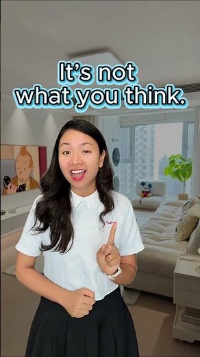 Êyyyy...Nó không có như những gì bạn nghĩ đâu | Học Mẫu Câu Tiếng Anh Giao Tiếp