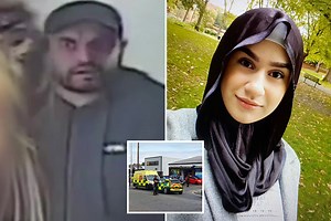 Moment hitman who killed law student, 19, realises shooting caught on CCTV