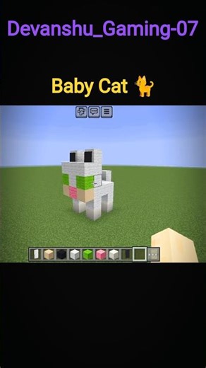 Baby Cat 🐈 Build for Minecraft