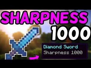 Diamanten Schwert lvl 1000 Verzaubern in der Version 1.14 #Minecraft