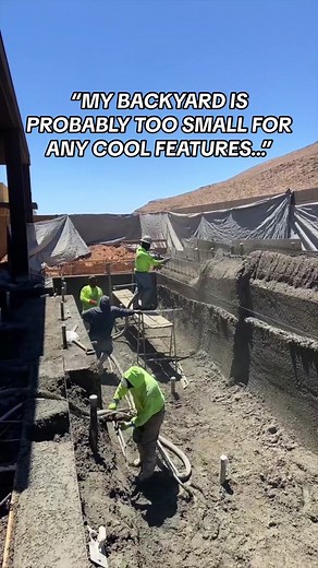 You CAN have the features you want no matter the size or shape of your backyard. All you need is the right design! 🙌🏼 #pooldesign #smallpool #smallbackyard #smallspace #backyardtransformation #backyardgoals #luxuryhomes