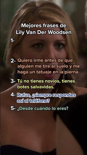 ✨Lily Van Der Woodsen✨ #gossipgirl