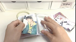 2 Pcs Photocard Holder Book 3 Inch Mini Photocard Polaroid Collect Book 80 Pockets with Photocard Decorative Stickers Card Sleeves Gift for Teen