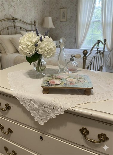 Floral Riser Farmhouse Shabby Chic French Country Table Decor Mantle Kitchen Bathroom Moody - Etsy