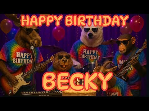 Happy Birthday Becky