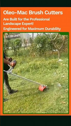 Why Oleo-Mac Professional Brush Cutters? Find Out and Grab Yours #eurofarm #moderntools #gardening