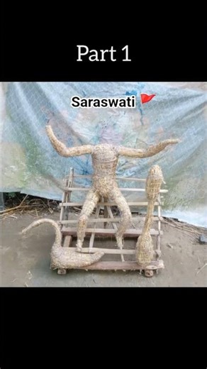 Saraswati Puja Ane Wala Hai Jaldi Murti Banaow |👍💖 #shorts #art