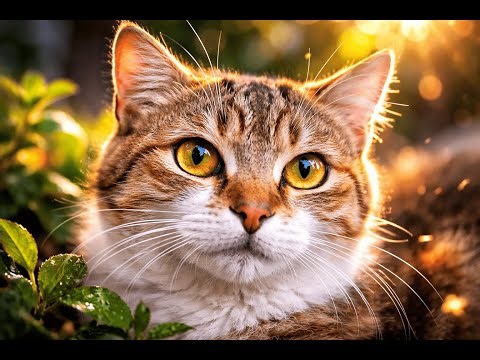 🐱 Cat TV - Ultra HD Real Cats for Cats to Watch 👀 Relaxing & Entertaining