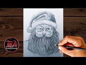 How To Draw Santa Claus's Face