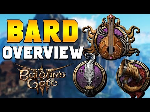 Bard Class & Subclass Detailed Overview for Baldur's Gate 3