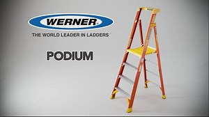 Check out the features and benefits of Werner PD6200 Series Podium Ladder! The new Podium Ladder by Werner provides the user with 4X Work Zone to reach any direction, an extra large platform for long-standing comfort, double riveted slip-resistant steps and EDGE360 provides protection from every angle at the bottom of the ladder. #estoresingapore #werner #podium #ladder Place your order now in our website: http://www.estore.com.sg/catalogsearch/result/?cat=0&q=podium Order now while stock last: 