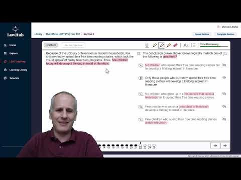 Using the Negation Test to ID a LSAT Argument Assumption Using PrepTest 157 Section 2, Question 22