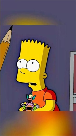 Bart discovers an golem #simpsons
